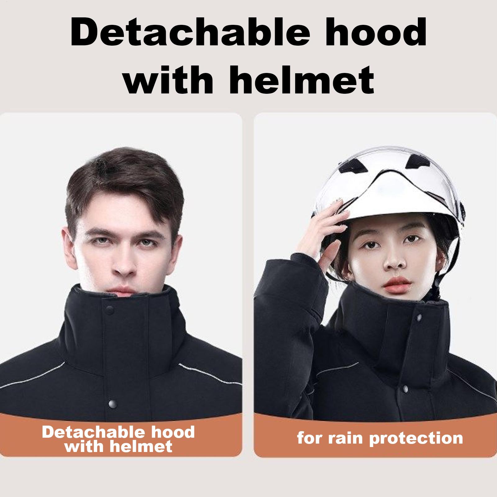 Cycling Commuter Jacket - Veste d'hiver pour moto, vêtements chauds