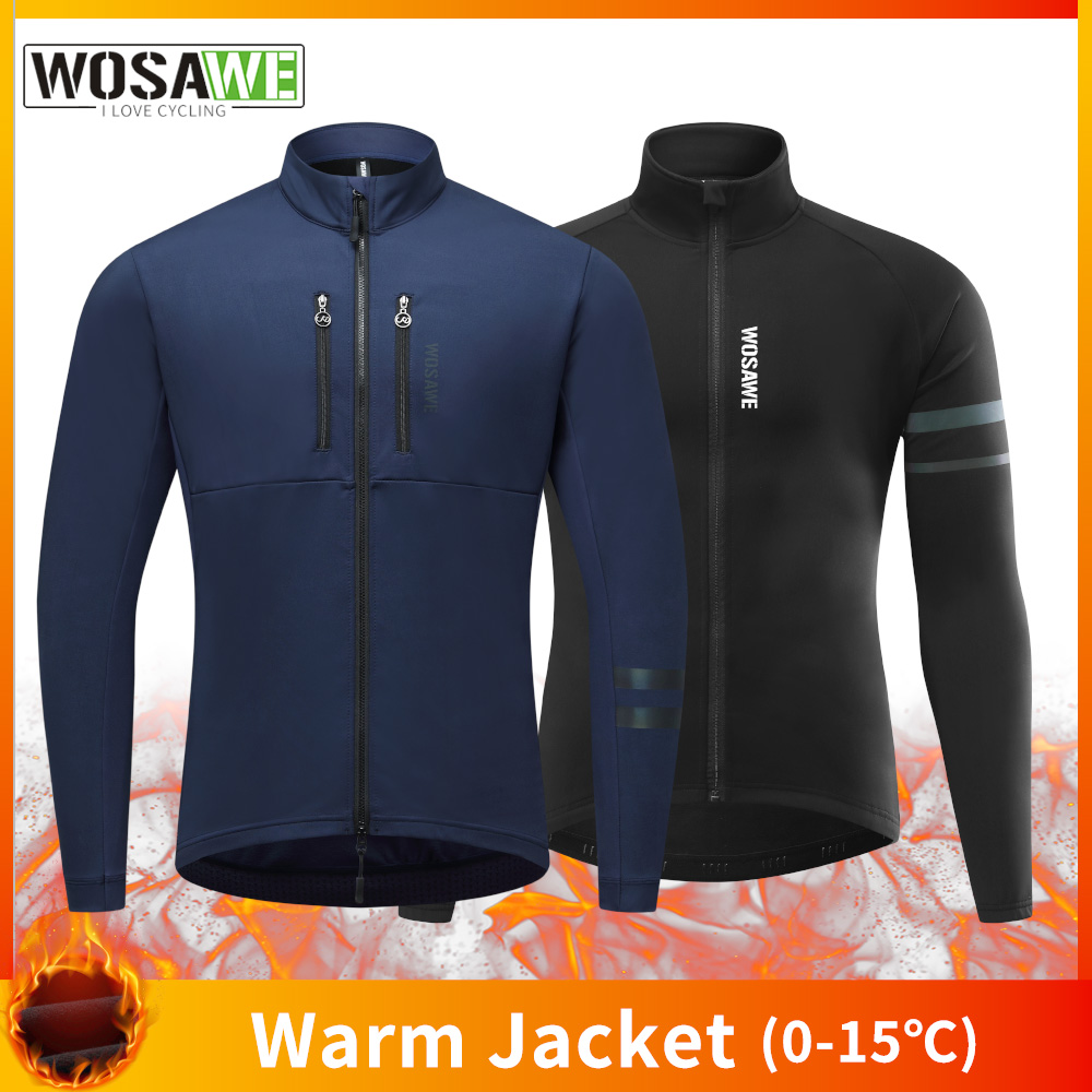 Cycling Commuter Jacket - WOSAWE veste de cyclisme hiver manteau