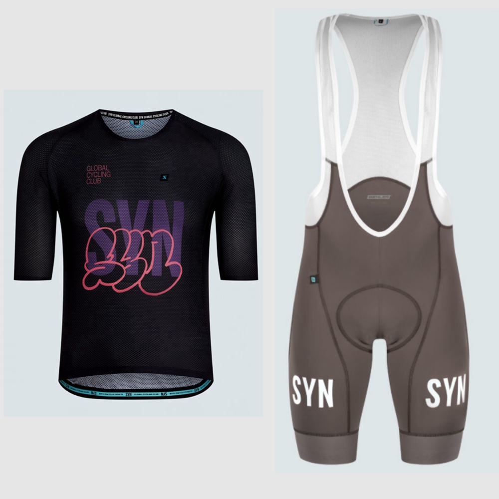 Cycling Community - Maillot de cyclisme sans fermeture éclair
