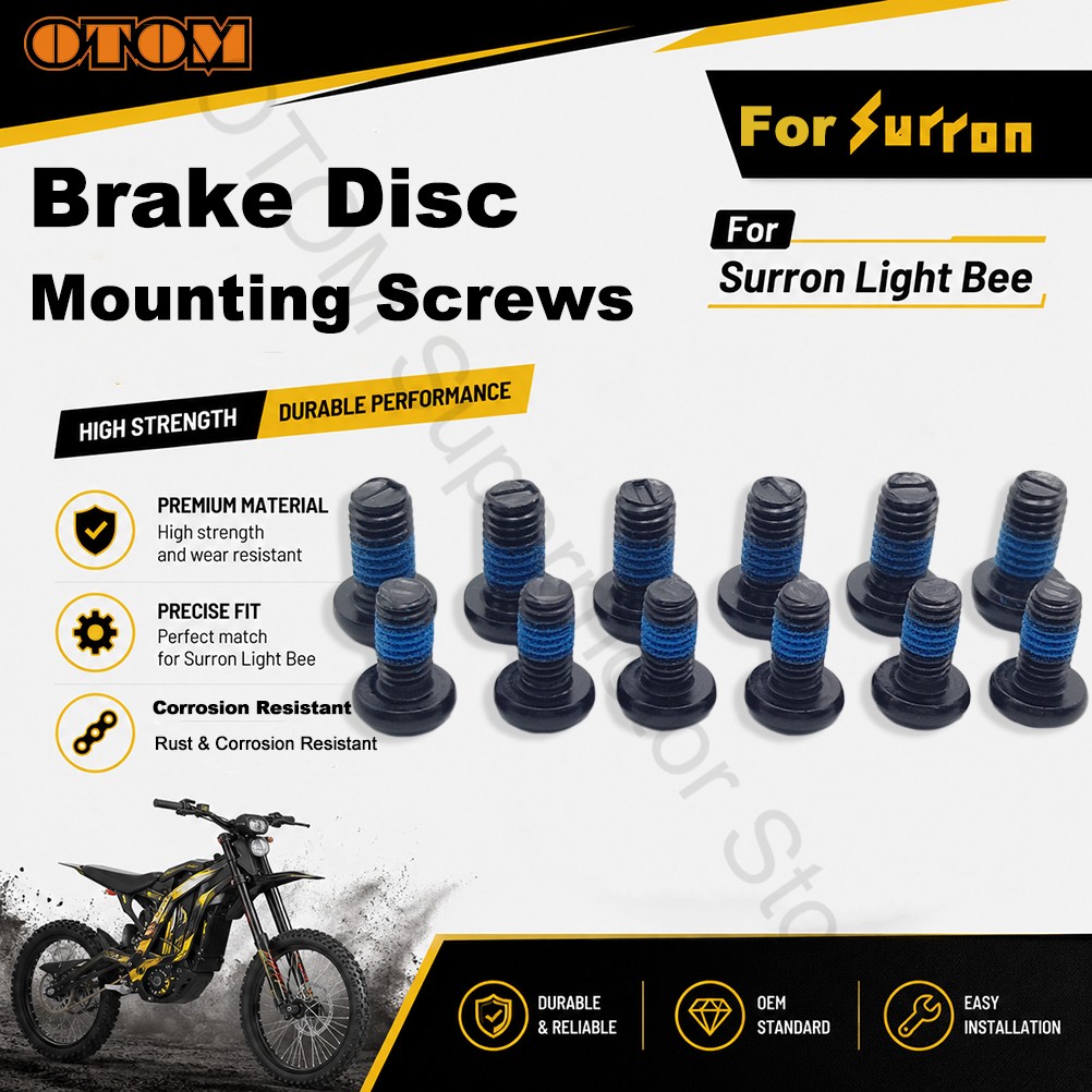 Bike Light Front Rear - Vis de fixation de disque de