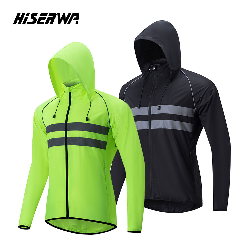 Cycling Commuter Jacket - HISERWA – veste coupe-vent pour cyclisme,