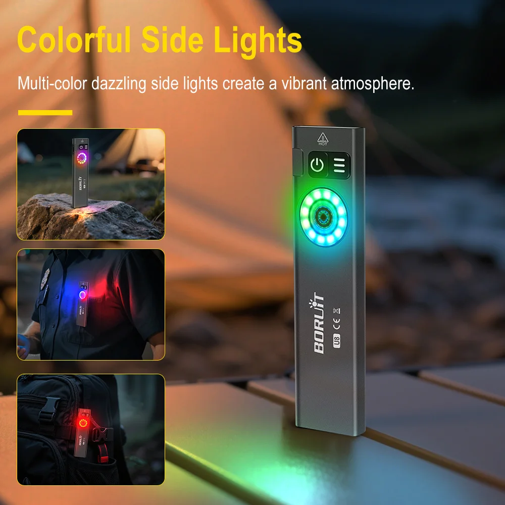 BORUiT U8 650LM EDC lampe de p - Cycling To Work avis et prix