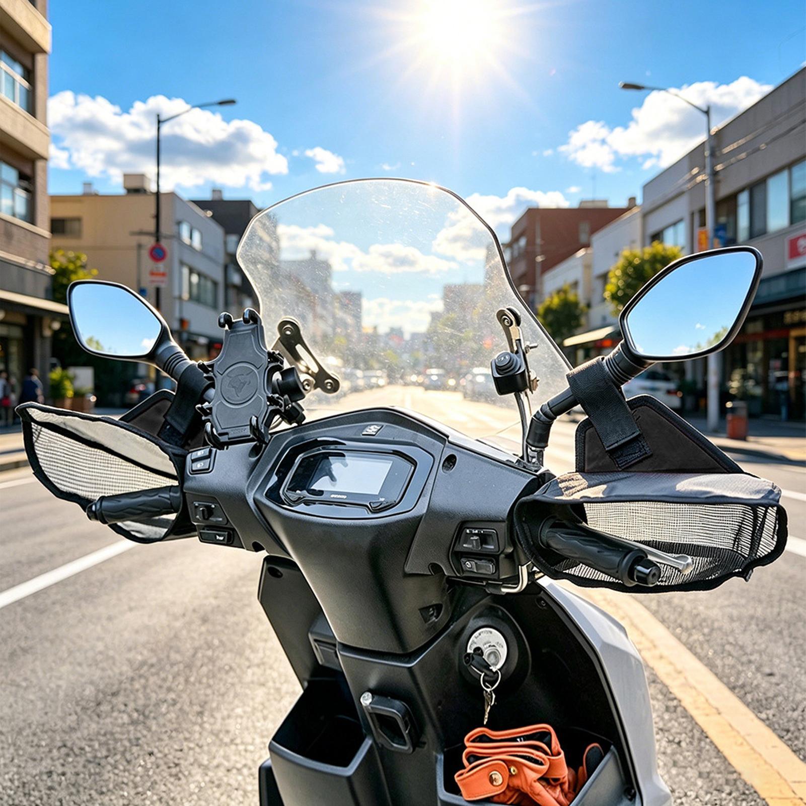 Manchettes de guidon de moto e - Cycling Commute Distance avis et prix