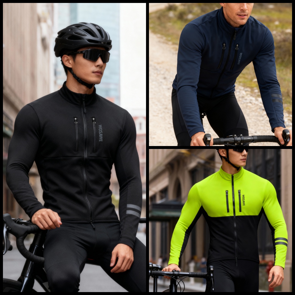 WOSAWE veste de cyclisme hiver - Cycling Commuter Jacket avis et prix