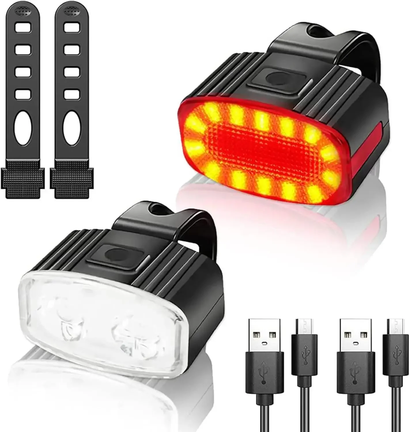 Ensemble d'éclairage avant et  - Bike Light Front Rear avis et prix