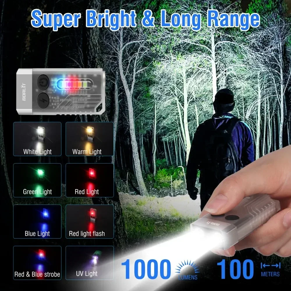 BORUiT V10 porte-clés UV LED E - Cycling To Work avis et prix