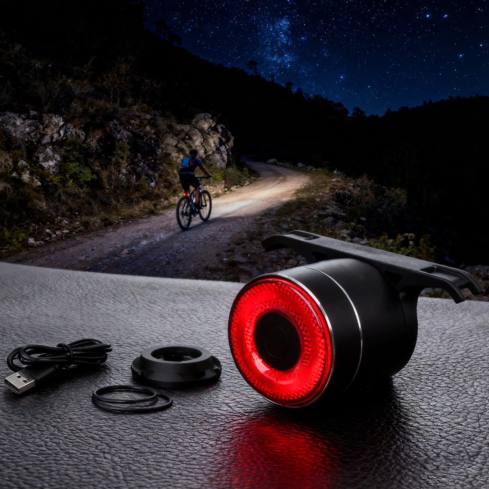 Feu arrière de vélo intelligen - Commuting With Road Bike avis et prix