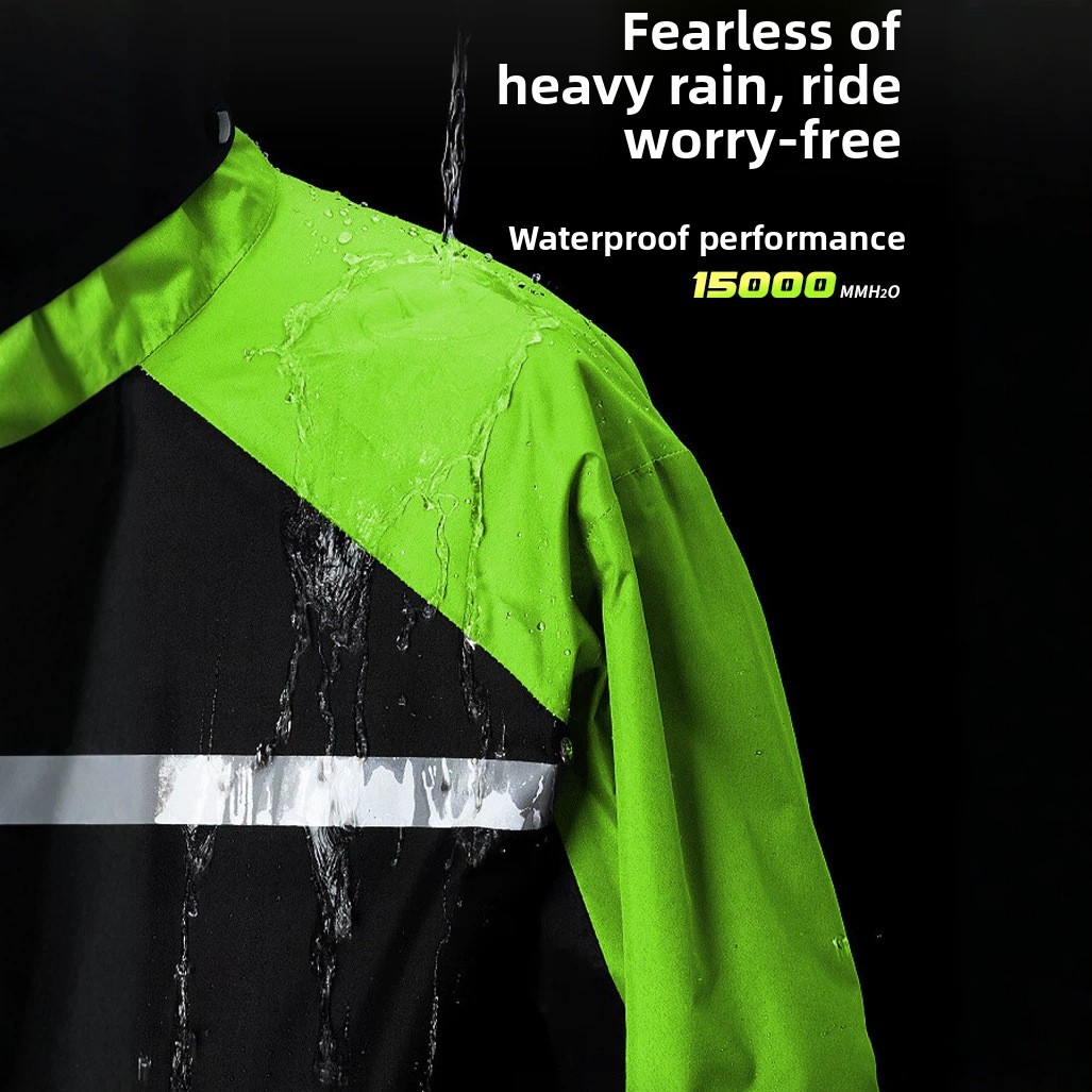 Combinaison de pluie robuste p - Cycling Commuter Rain Gear avis et prix