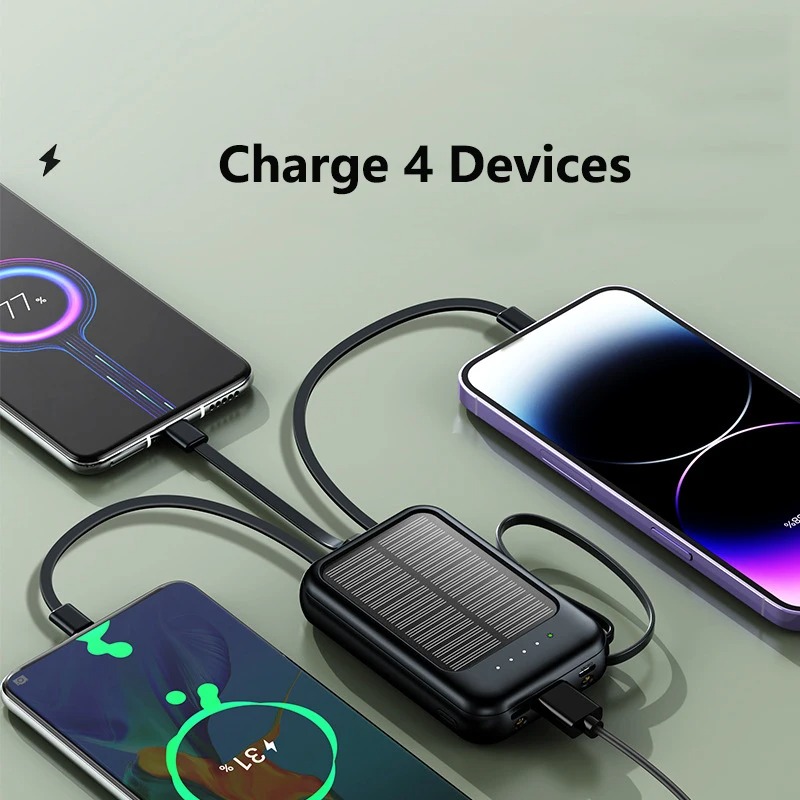 VIVO 50000mAh batterie solaire - Usb Charger Dynamo avis et prix